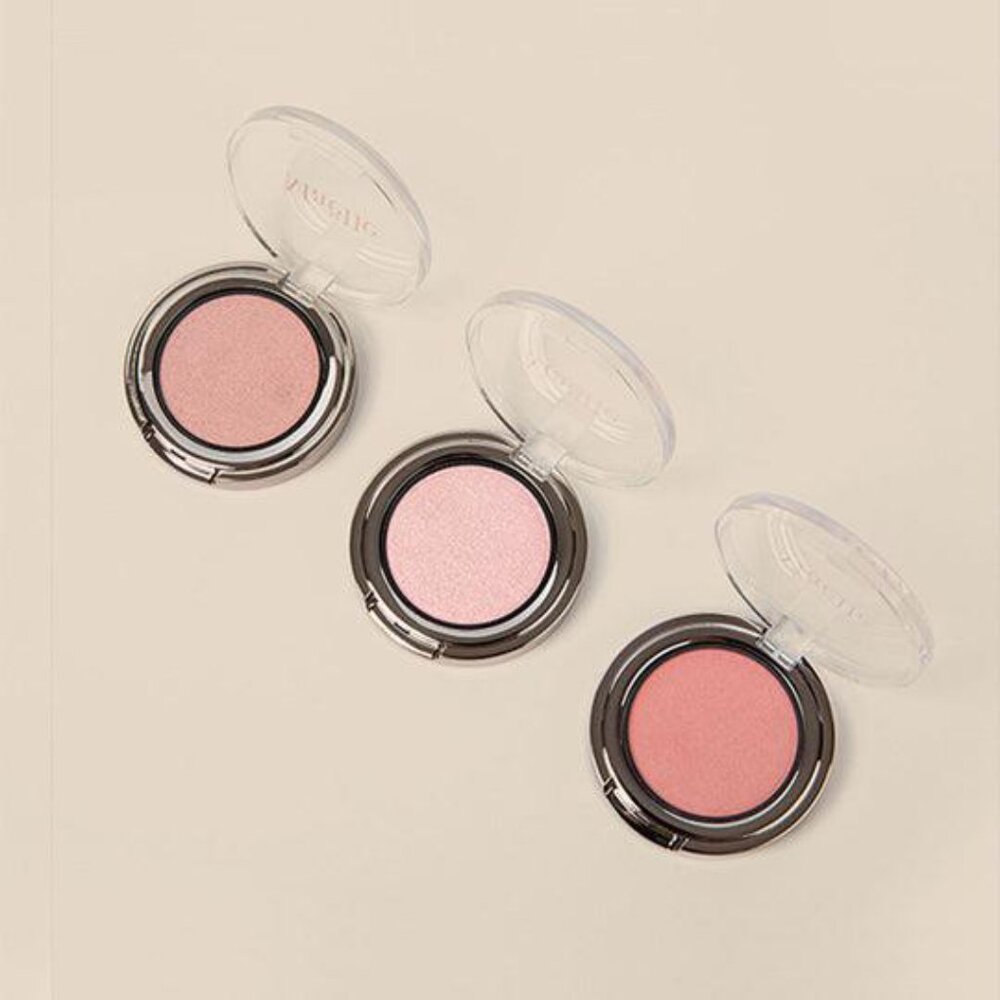 Maelle SUNDOWN BLUSH - Single - Matte Rose Shade, Golden Sunset Shimmer Powder - Picture 3 of 4